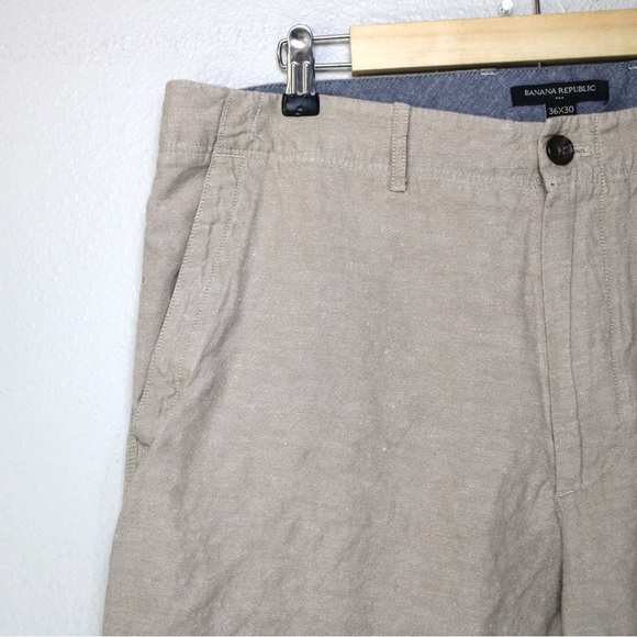 Banana Republic Linen Utility Pants - Picture 8 of 9